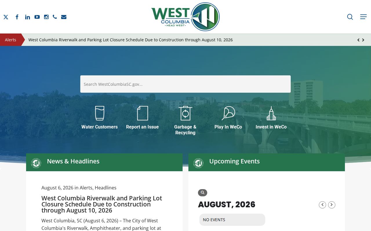West Columbia criminal history city records homepage